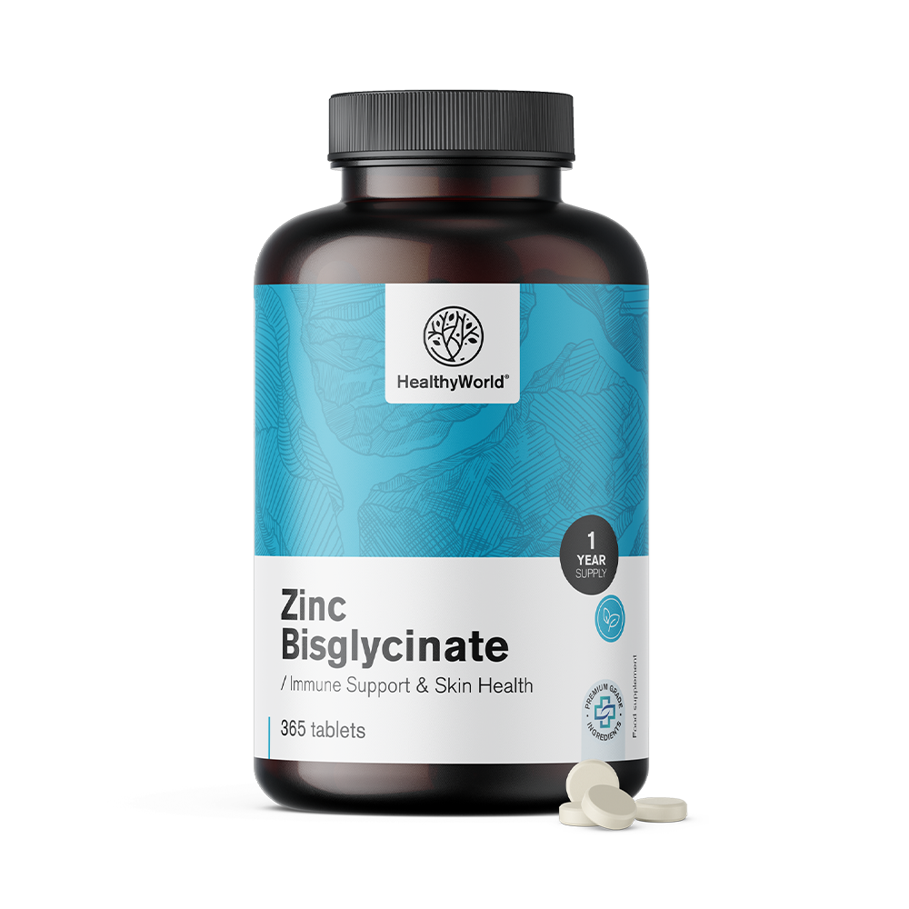 Bisglycinate de zinc 15 mg en comprimés