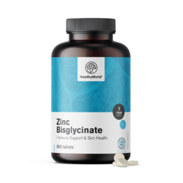 Bisglycinate de zinc 15 mg, 365 comprimés