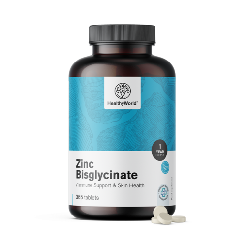 Bisglycinate de zinc 15 mg en comprimés