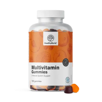 Multivitamini v obliki gumi bonbonov s 3 okusi