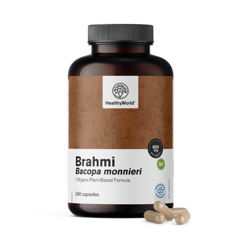 Brahmi 600 mg, 240 gélules 