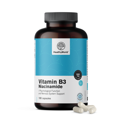 Vitamine B3 500 mg en gélules