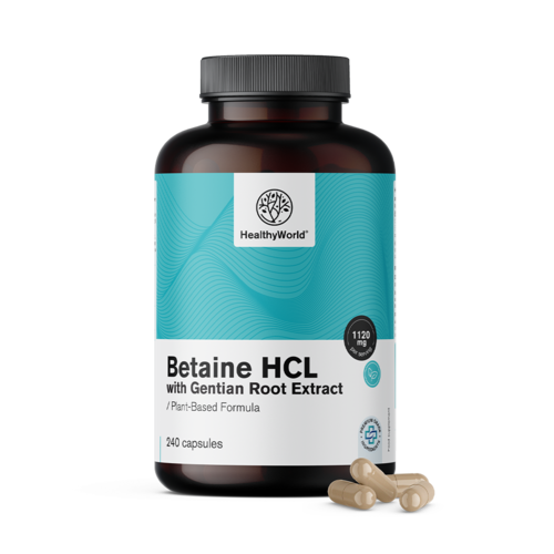 Bétaïne HCL 1120 mg, 240 gélules 