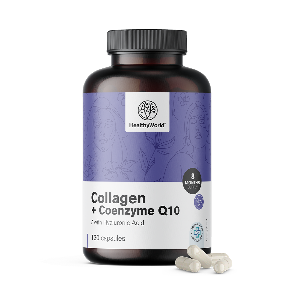 Collagène + Coenzyme Q10 avec acide hyaluronique