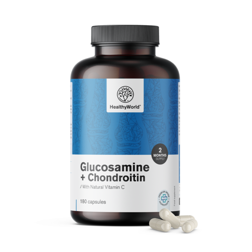 Glucosamine + chondroïtine, 180 gélules