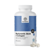 Complexe acide hyaluronique + collagène, 180 gélules