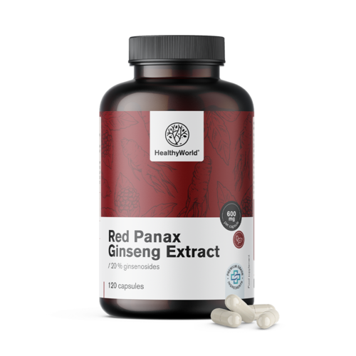 Red Panax Ginseng - extrait de ginseng rouge 600 mg