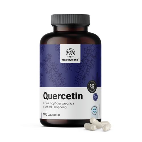 Quercétine 500 mg, 180 gélules