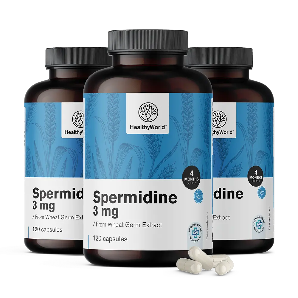 Spermidin 3 mg – iz izvlečka pšeničnih kalčkov