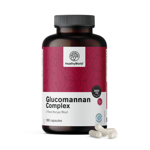 Complexe de glucomannane 3000 mg