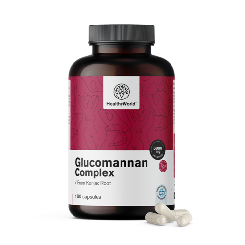 Complexe de glucomannane 3000 mg, 180 gélules