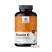 Vitamine C 1000 mg - avec églantier et bioflavonoïdes, 180 comprimés