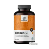 Vitamine C 1000 mg - avec églantier et bioflavonoïdes, 180 comprimés