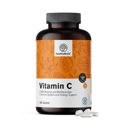 Vitamine C 1000 mg - avec églantier et bioflavonoïdes