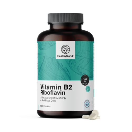 Vitamine B2 - riboflavine 100 mg