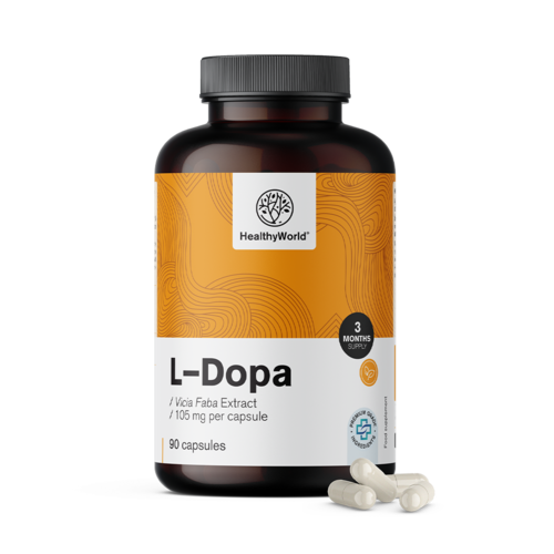 L-dopa 105 mg - extrait de féverole, 90 gélules