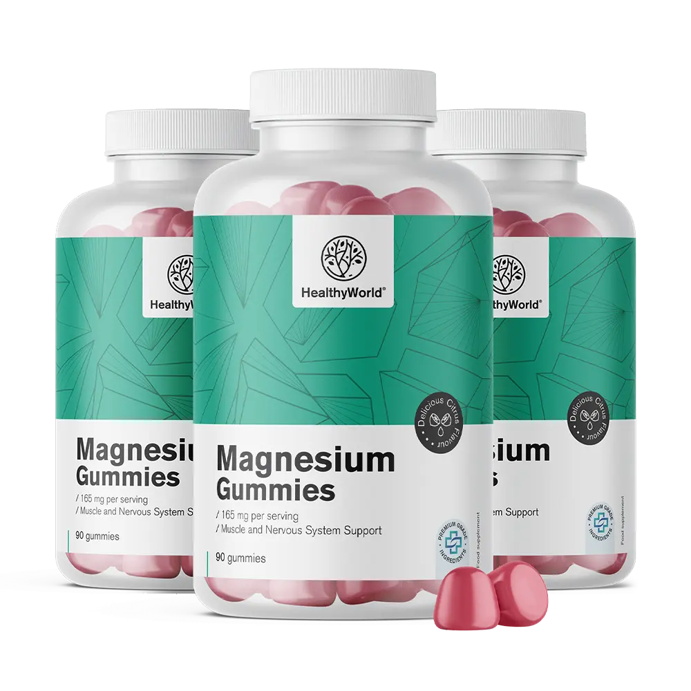 Gumi bonboni z magnezijem