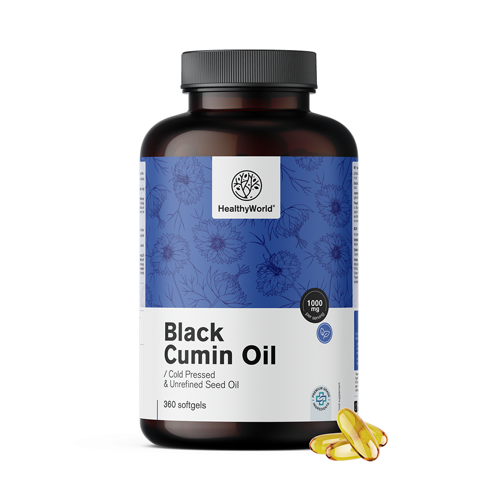 Huile de cumin noir 1000 mg