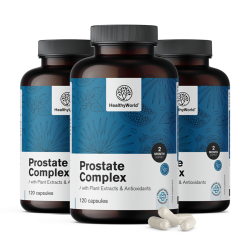 3x Prostate complexe, ensemble 360 gélules