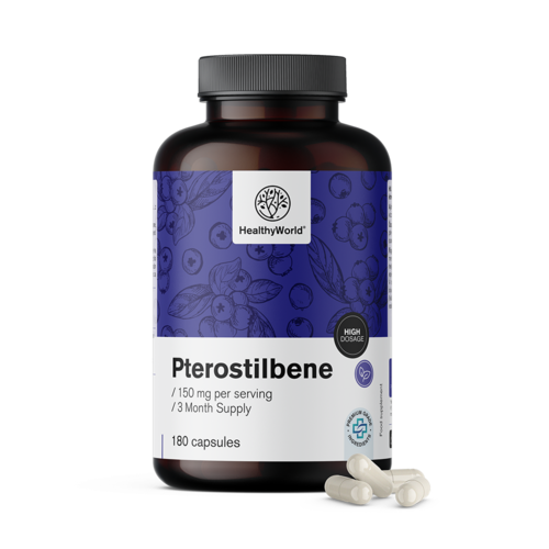Ptérostilbène 150 mg, 180 gélules
