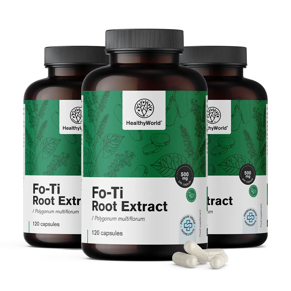 Fo-Ti (He Shou Wu) 500 mg – izvleček 10:1
