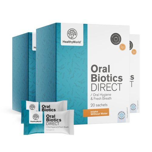 3x Oral Biotics DIRECT, ensemble 60 sachets