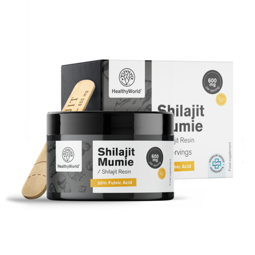 Shilajit Mumie 600 mg - résine, 30 g