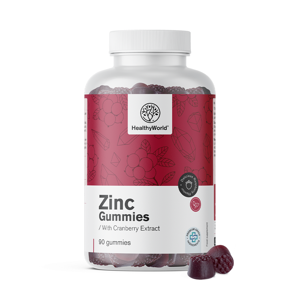 Zinc avec extrait de canneberge