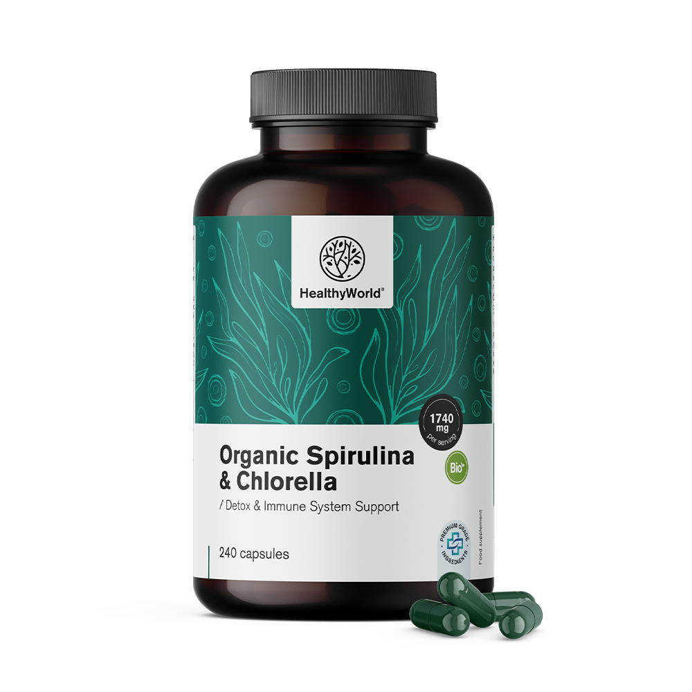 Spiruline et chlorelle