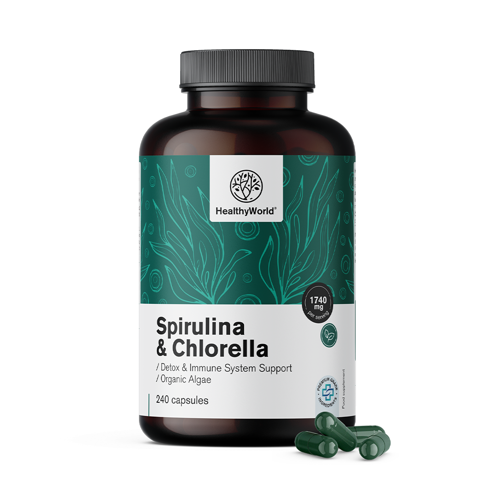 Spiruline et chlorelle