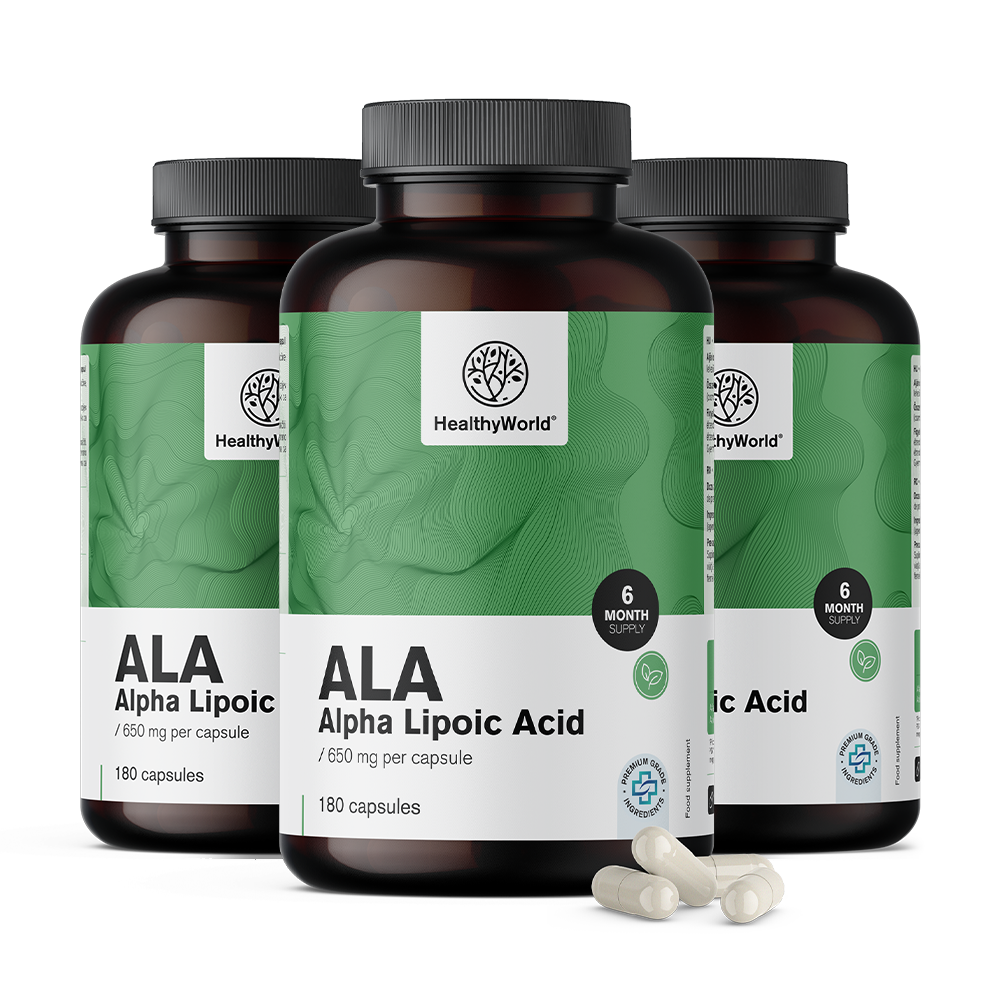 ALA - acide alpha-lipoïque 650 mg