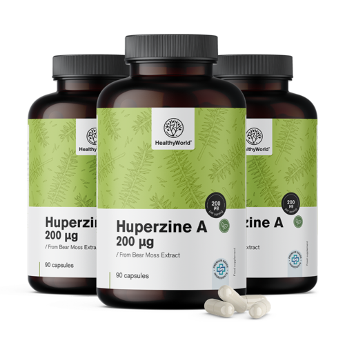 3x Hupérzine A 200 µg, ensemble 270 gélules