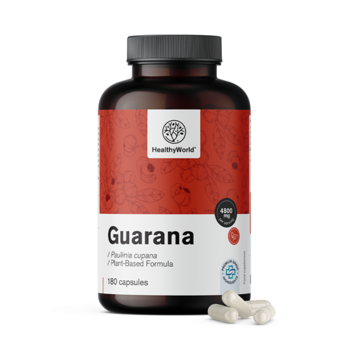 Guarana 4800 mg, 180 gélules
