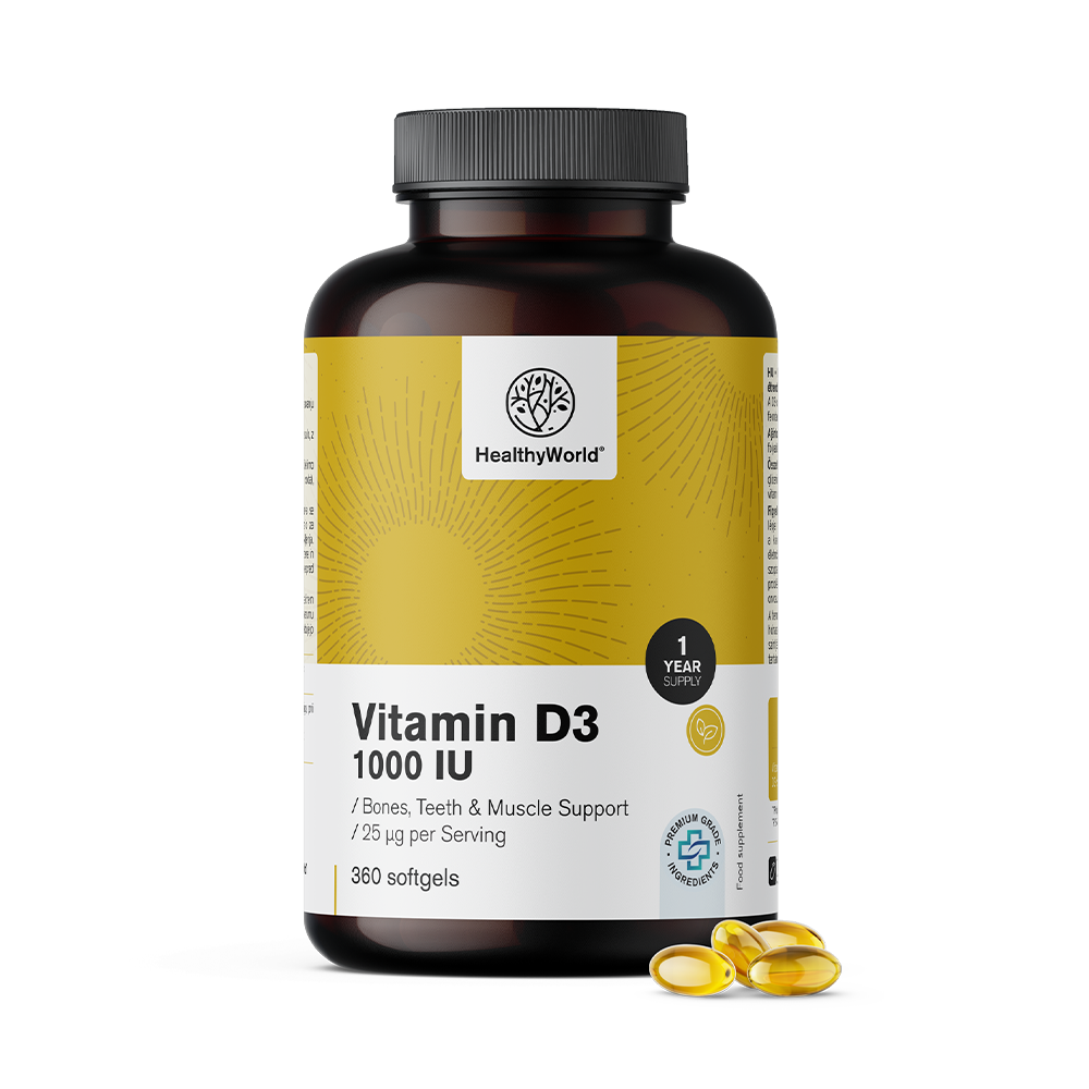 Vitamine D3 1000 UI