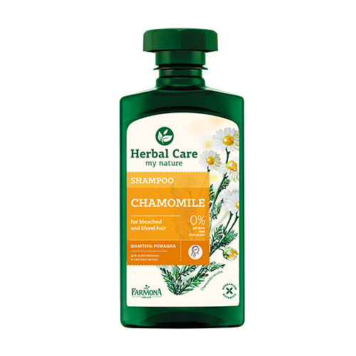 Shampoo for colored and light hair with chamomile. 

Shampooing pour cheveux colorés et clairs à la camomille.
