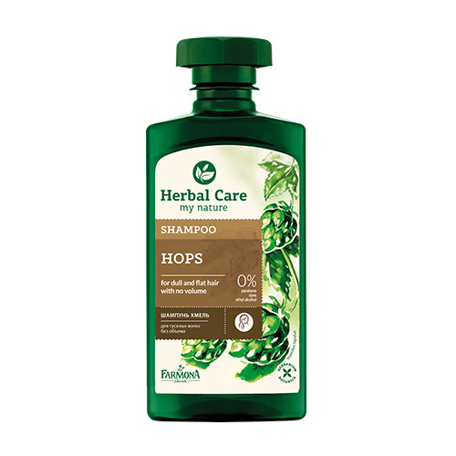 Shampooing pour le volume avec du houblon.