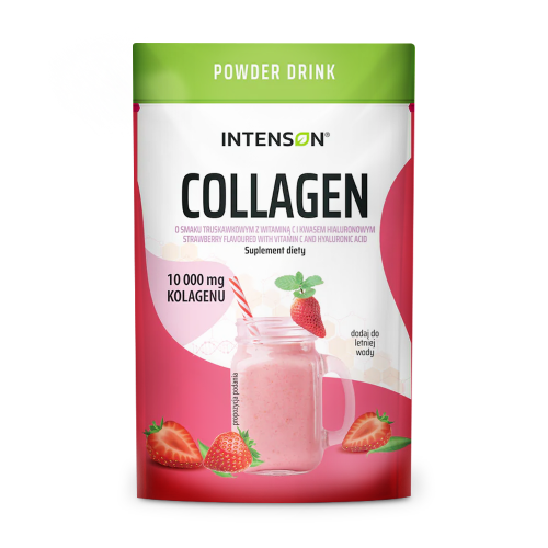 Collagène hydrolysé - fraise.