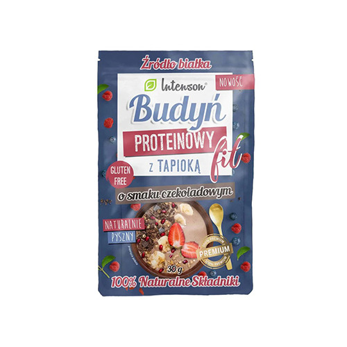Pudding protéiné - chocolat.
