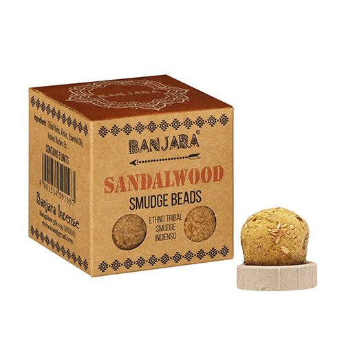 Encens en boules - bois de santal.