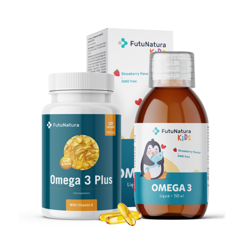 Omega 3 Family pack, kit