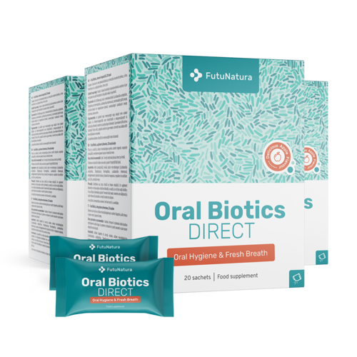 3x Oral Biotics DIRECT, ensemble 60 sachets