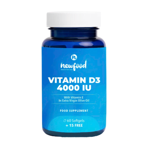 Vitamine D3, 4000 u.i., 60 gélules molles