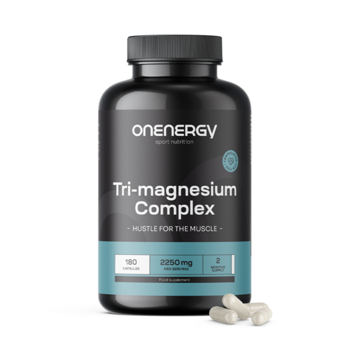 Complexe de trimagnésium 2250 mg, 180 gélules