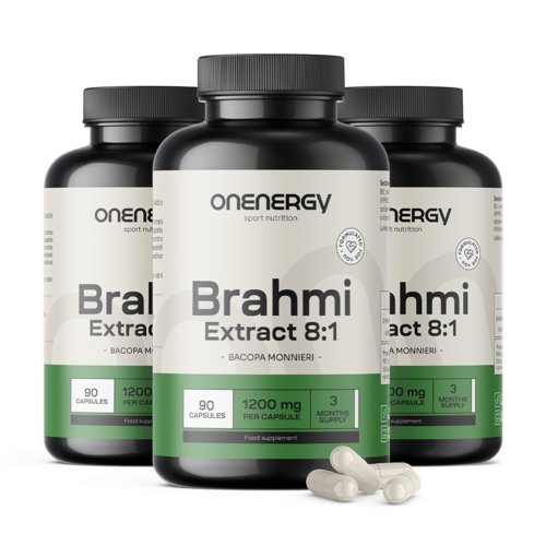 3x Brahmi 1200 mg, en total 270 gélules