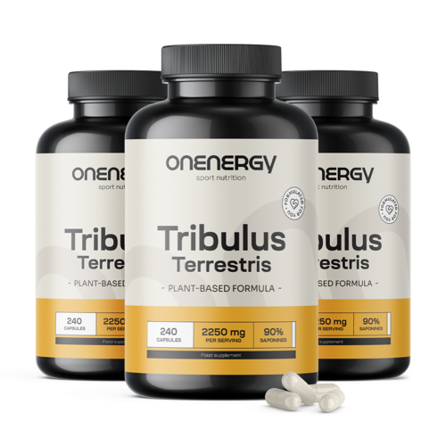 3x Tribule terrestre - Tribulus 2250 mg, ensemble 720 gélules