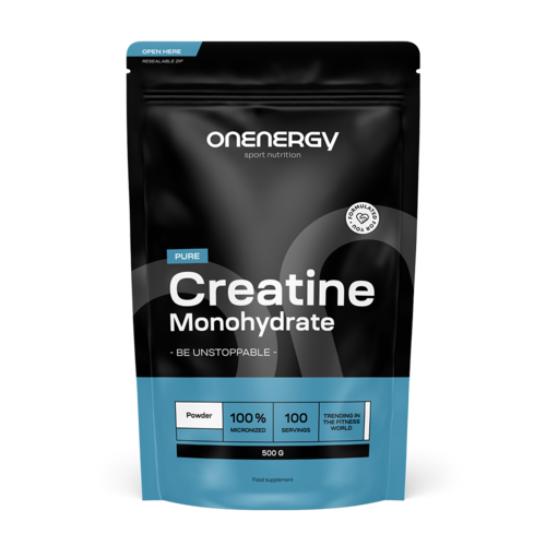Pure créatine monohydrate en poudre, 500 g
