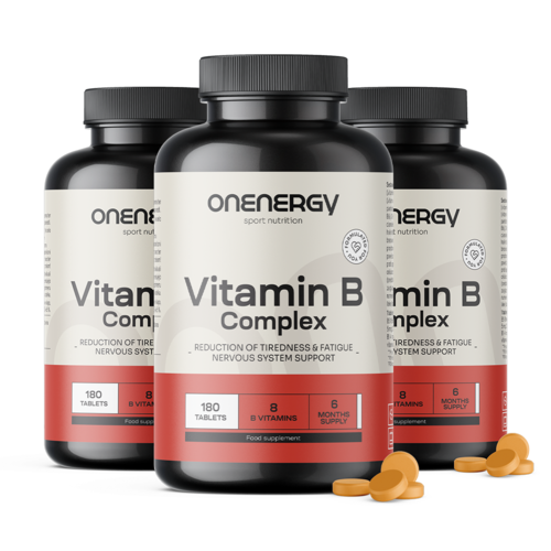 3x Complexe de vitamines B, ensemble 540 comprimés