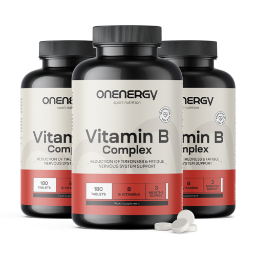 3x Complexe de vitamines B, ensemble 540 comprimés