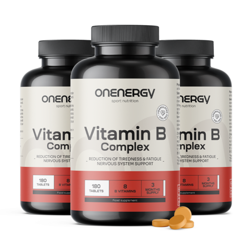3x Complexe de vitamines B, ensemble 540 comprimés