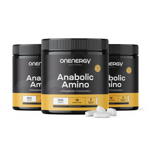 3x Anabolic Amino – complexe d'acides aminés anabolisants, ensemble 900 comprimés